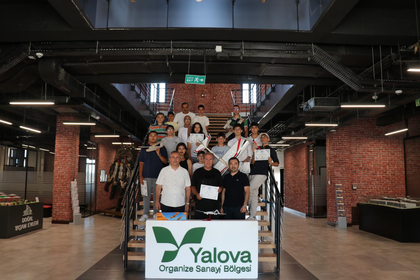 YALOVA OSB’DE MODEL UÇAK EĞİTİMLERİ