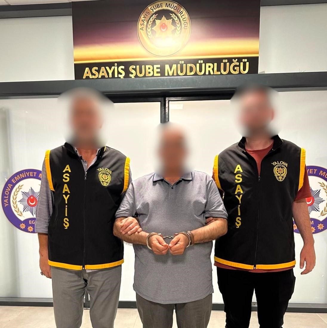 11 YILDIR ARANAN HÜKÜMLÜ YALOVA’DA YAKALANDI