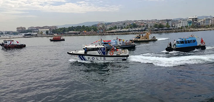 1 temmuz kabotaj bayramı törenle kutlandı