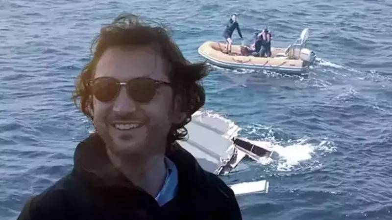 HALİT YUKAY’IN TEKNESİNE MANGAL YAKARKEN ÇARPMIŞ!.. GEMİ PARÇALARINI GÖRÜP YOLA DEVAM ETMİŞLER