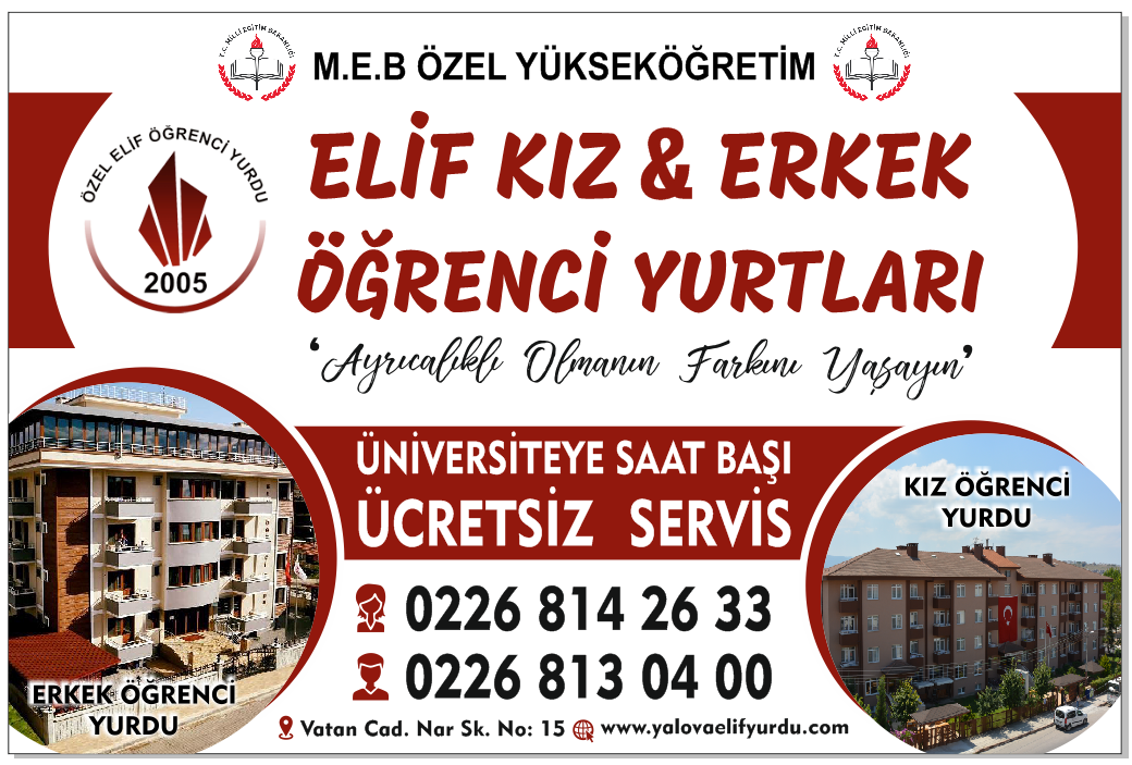 YALOVA’DA ÖĞRENCİ YAŞAMININ KALBİ “ELİF YURTLARINDA” ATIYOR