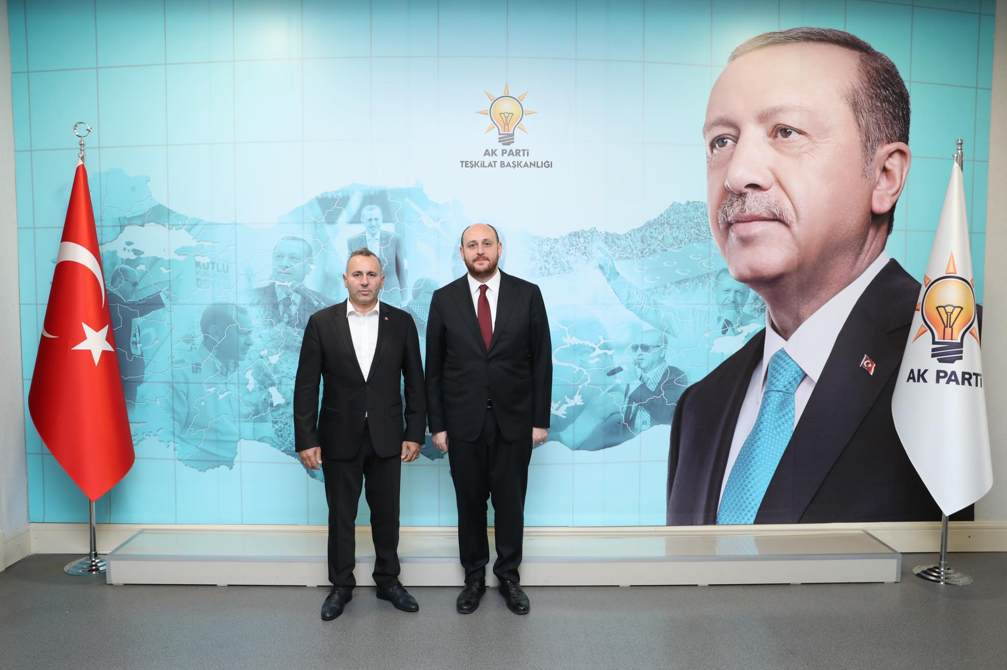 MUSTAFA TUTUK, GENEL MERKEZ’DE BÜYÜKGÜMÜŞ’Ü ZİYARET ETTİ