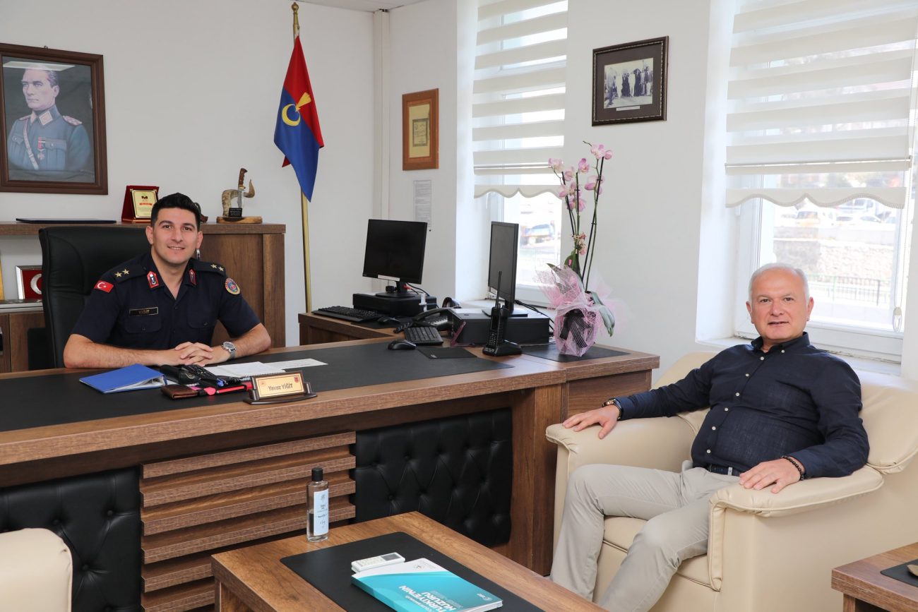BAŞKAN ÇALIK'TAN, YENİ GÖREVLİLERE HAYIRLI OLSUN ZİYARETİ