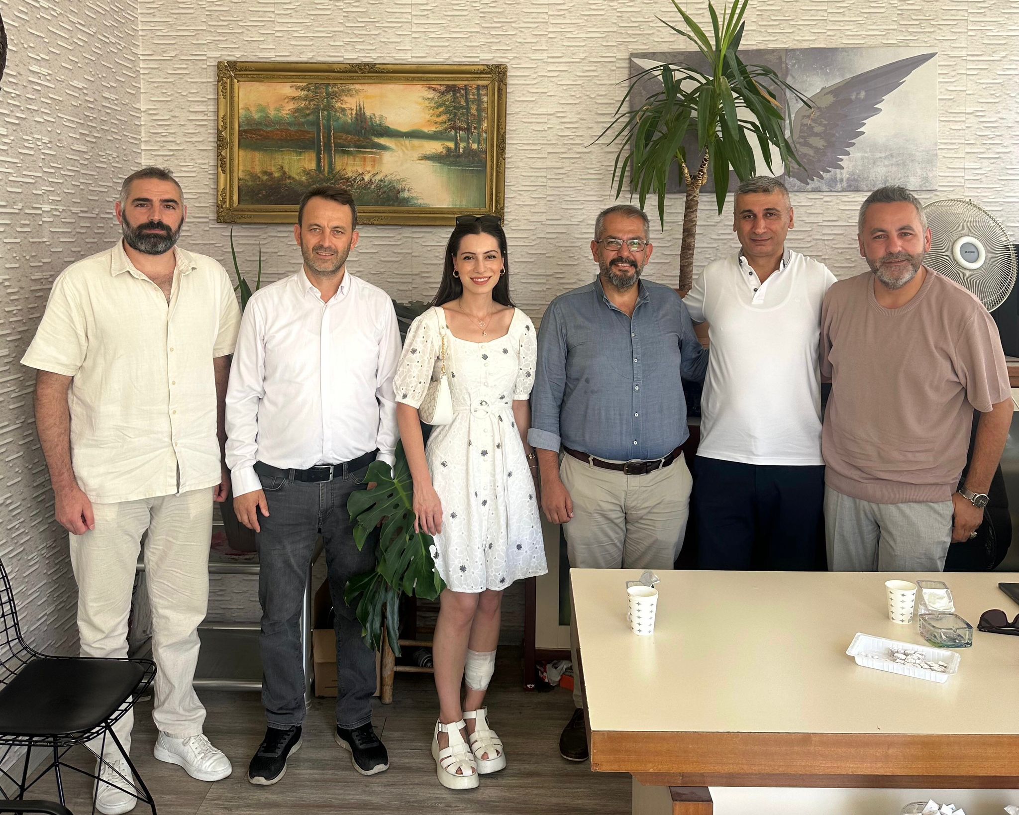 ANAHTAR PARTİSİNDEN GAZİ DENİZ’E ZİYARET