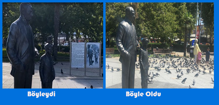 YALOVA’DA ATATÜRK VE ÇOBAN MUSTAFA PANOSU NEDEN KAYBOLDU?