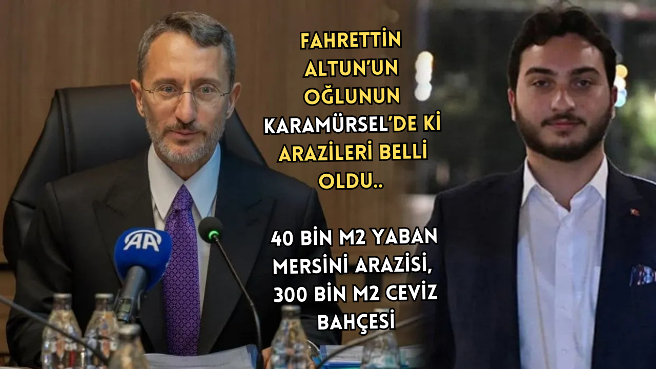 MUSTAFA BİLGE ALTUN’UN ŞİRKETİ MBA TARIM, KARAMÜRSEL’DE DEV ARAZİLERE YATIRIM YAPMIŞ!