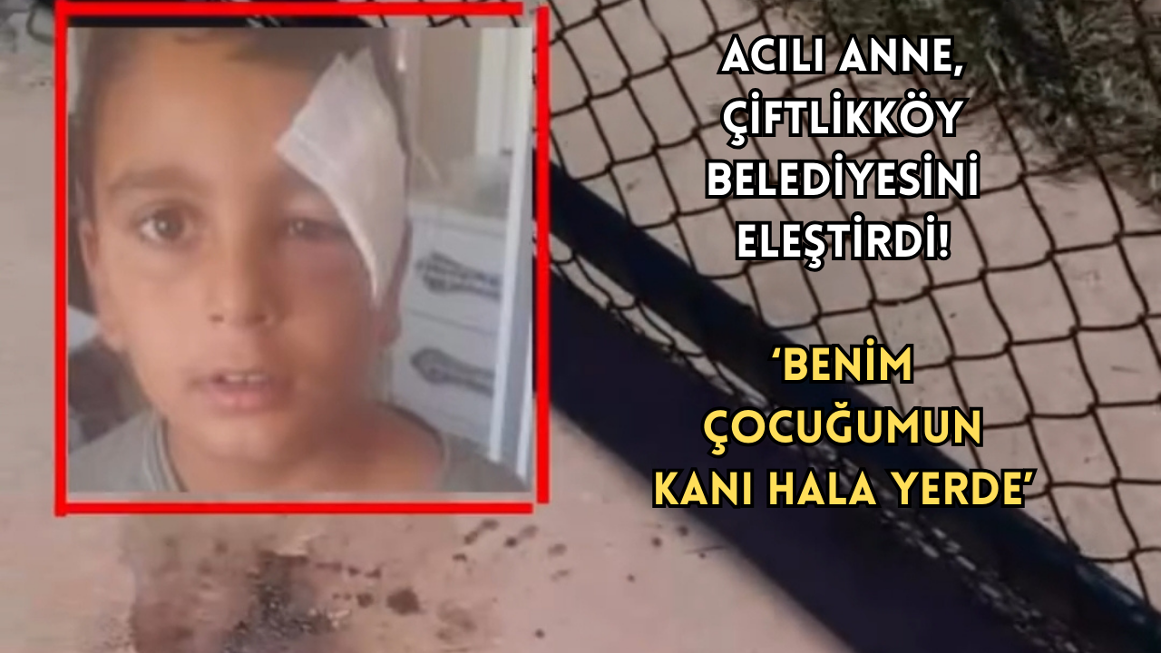 VİDEO HABER: ÇİFTLİKKÖY’DE ÇOCUK PARKINDA KAZA.. ‘BU İŞİN PEŞİNİ BIRAKMAYACAĞIM, DAVACIYIM’