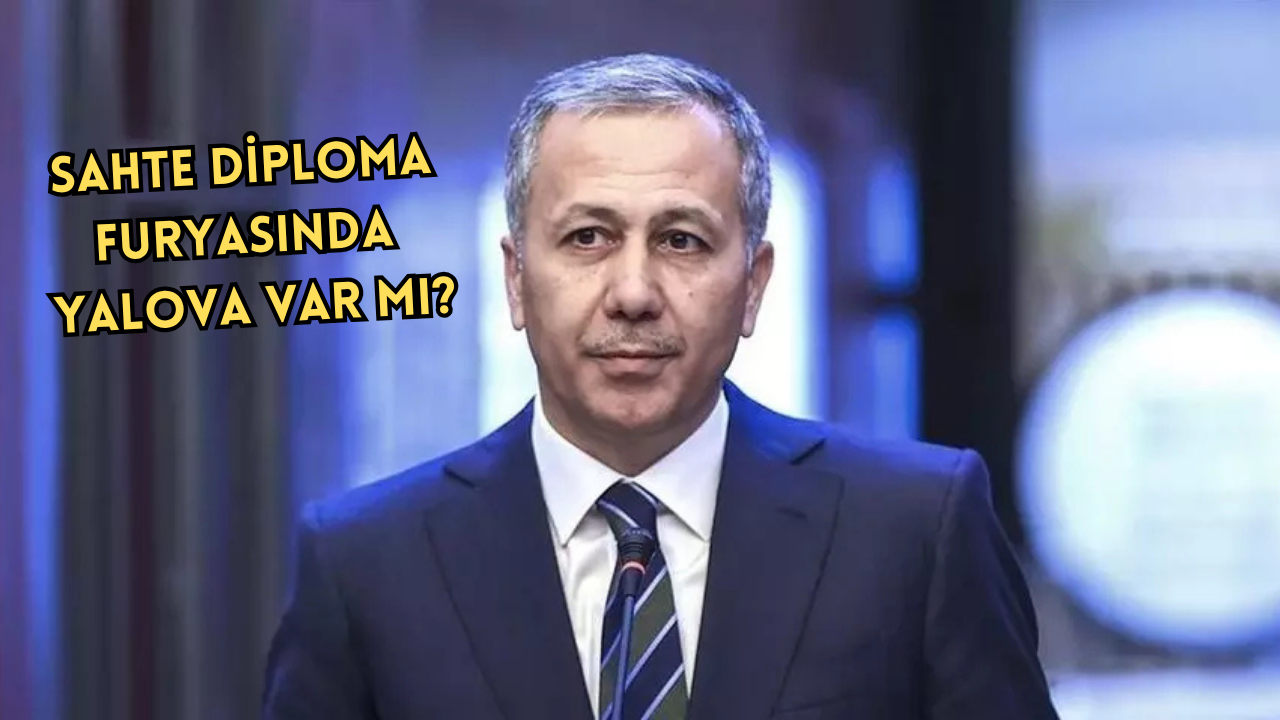 BAKAN YERLİKAYA DUYURDU: SAHTE DİPLOMA SKANDALINDA 37 TUTUKLAMA!