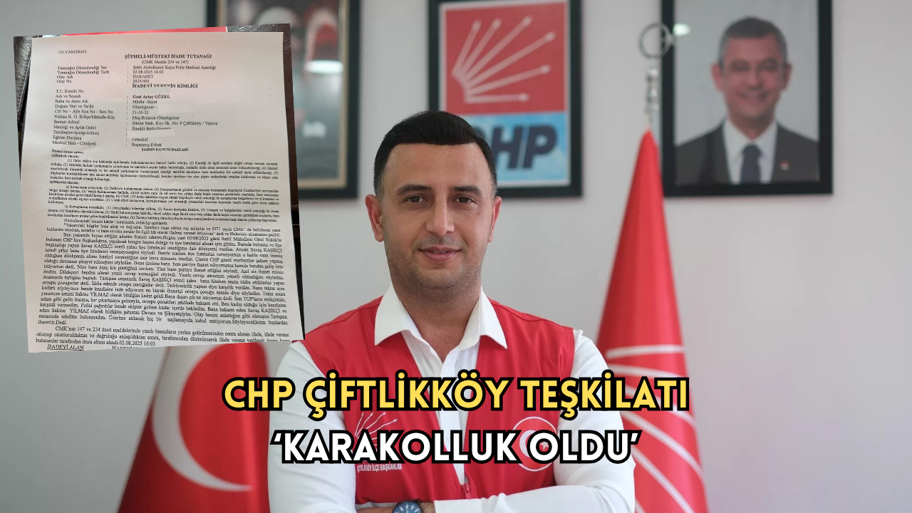 CHP ÇİFTLİKKÖY’DE KONGRE OLAYLI BAŞLADI