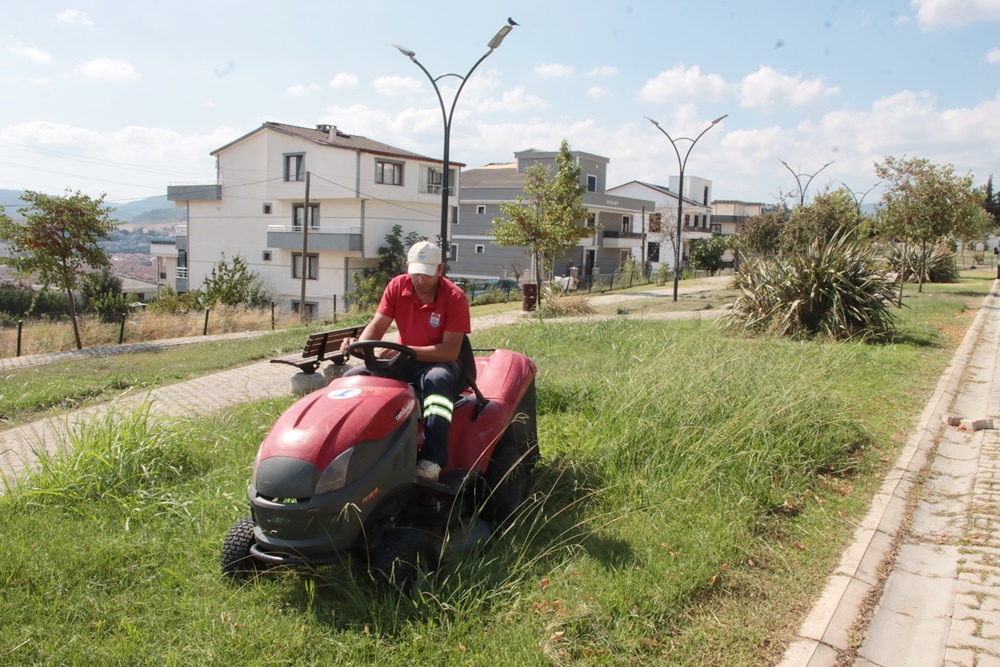 YALOVA’DA PARK VE BAHÇELERİN BAKIMLARI DEVAM EDİYOR