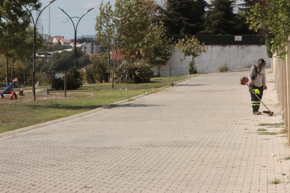 PARK VE BAHÇELERİN BAKIMLARI DEVAM EDİYOR