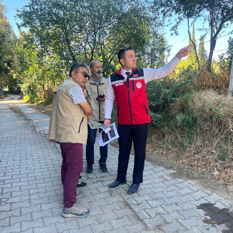 TARIM ARAZİLERİ MERCEK ALTINDA