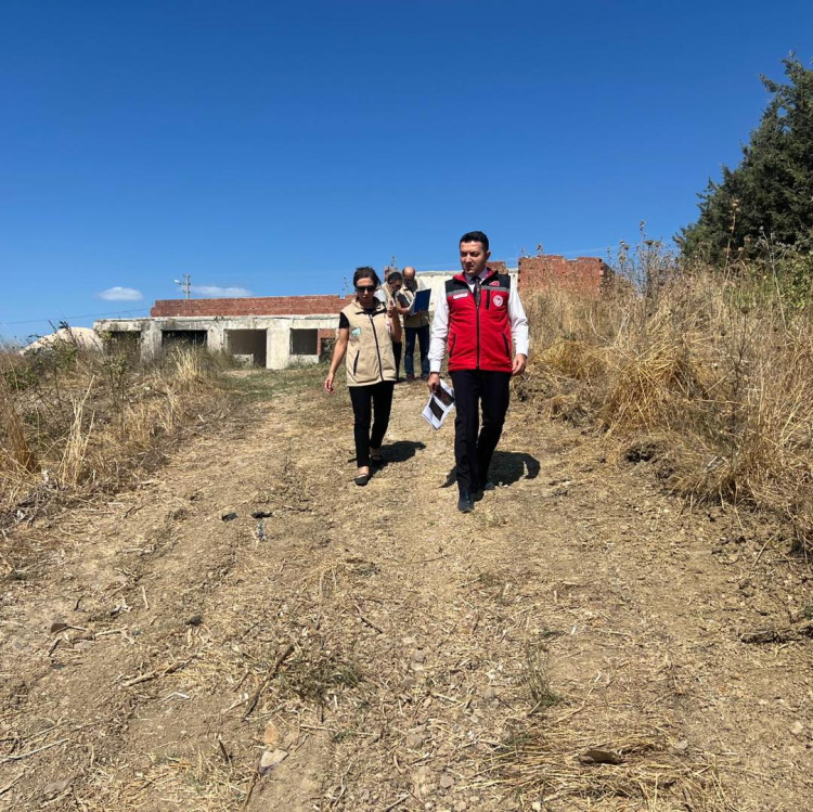 TARIM ARAZİLERİ MERCEK ALTINDA