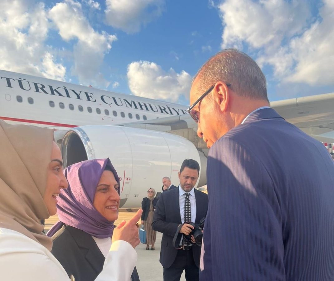 MKYK ÜYESİ YILMAZ, CUMHURBAŞKANI ERDOĞAN İLE GÖRÜŞTÜ
