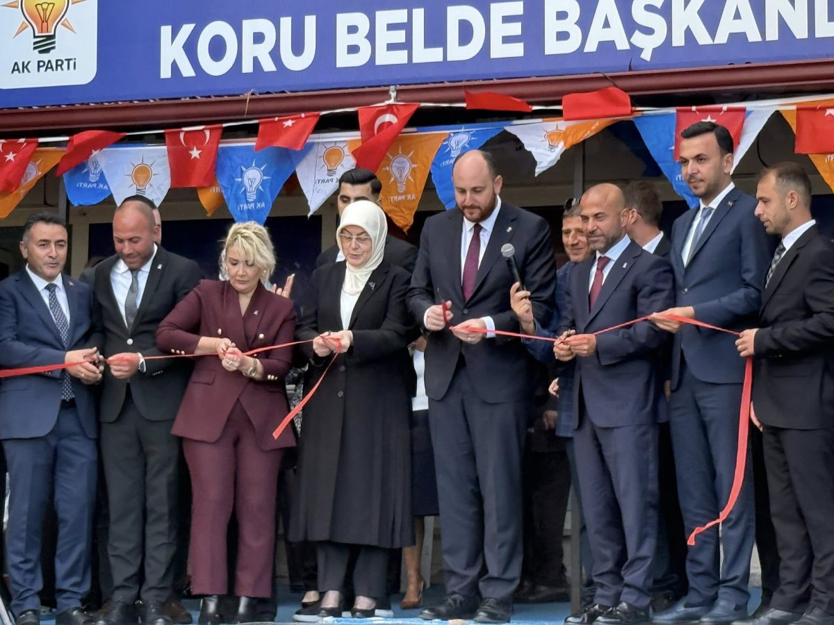 AK PARTİ KORU BELDE TEŞKİLATI AÇILDI
