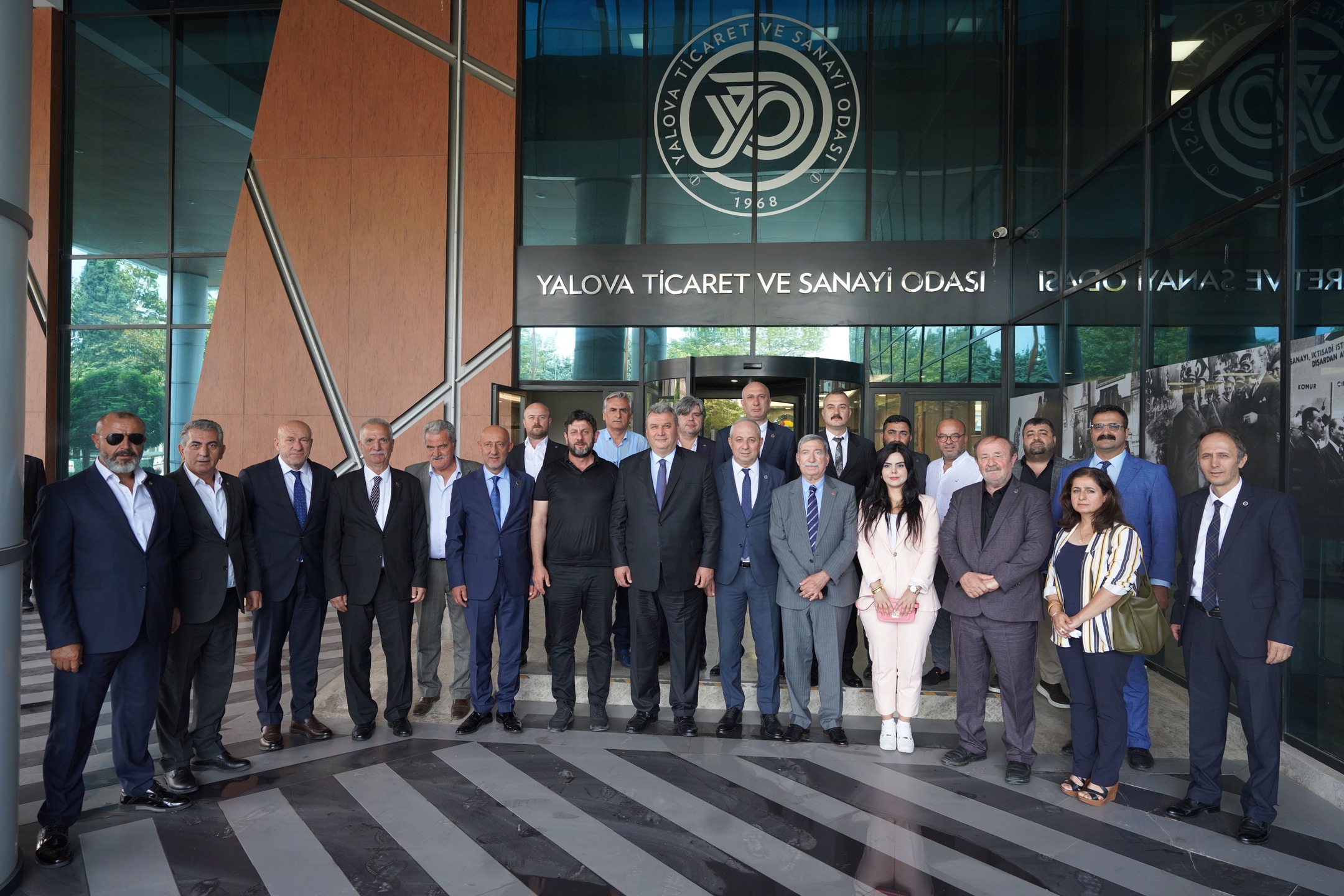 MHP HEYETİNDEN YTSO’YA ZİYARET.. “TERÖRSÜZ TÜRKİYE EKONOMİK GÜVENLİĞİN TEMELİDİR”