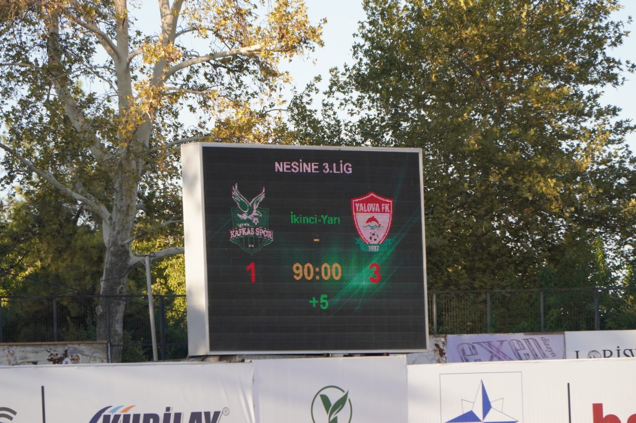 YALOVA FK, İNEGÖL DEPLASMANINDA ŞOV YAPTI: 3-1