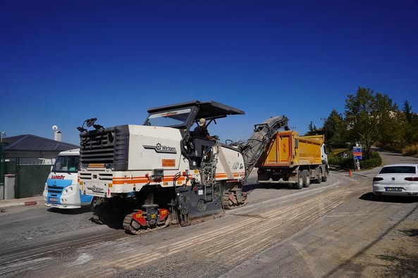 KADIKÖY KURTKÖY YOLU ASFALTLANIYOR