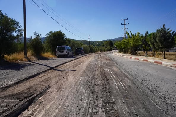 KADIKÖY KURTKÖY YOLU ASFALTLANIYOR