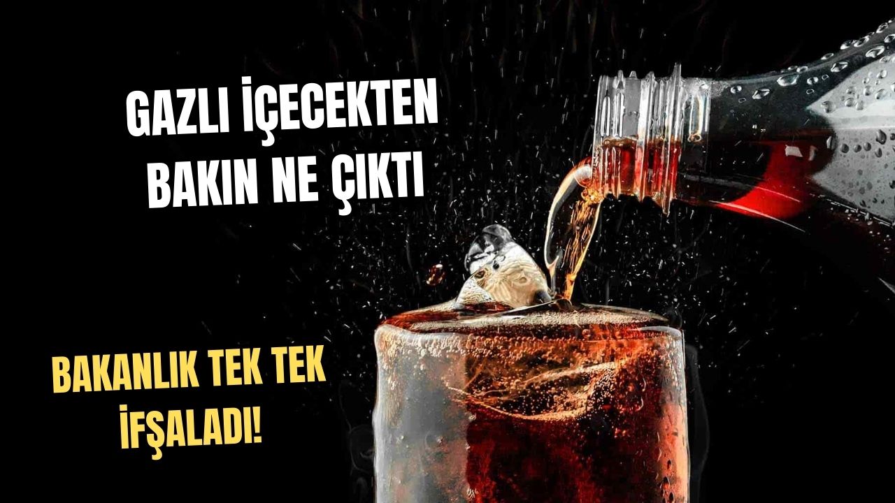 GAZLI İÇECEKTEN İLAÇ ETKEN MADDESİ ÇIKTI!