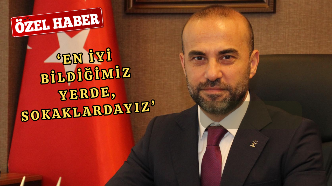 BAŞKAN GÜÇLÜ:“SAHADA OLMANIN, VATANDAŞLARIMIZLA YÜZ YÜZE OLMANANIN YERİNİ HİÇBİR ŞEY TUTMAZ”