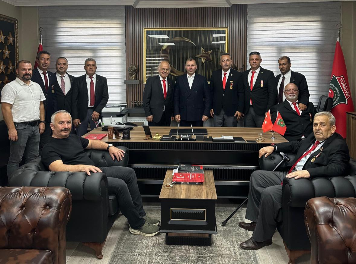 ESKİ BAŞKAN TUTUK’TAN, GAZİLERE ANLAMLI ZİYARET