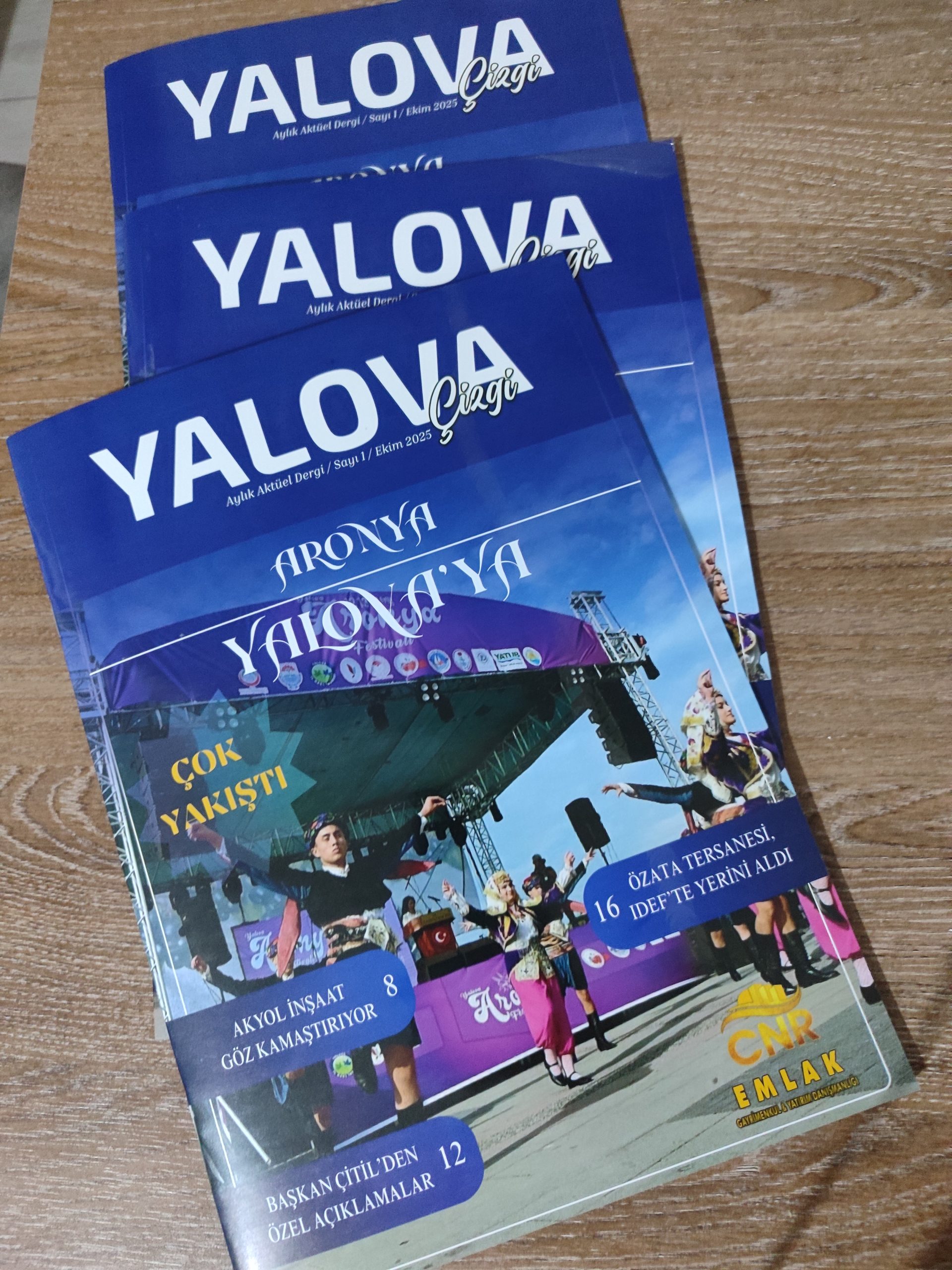 DERGİNİZ ‘YALOVA ÇİZGİ’ YAYINDA!