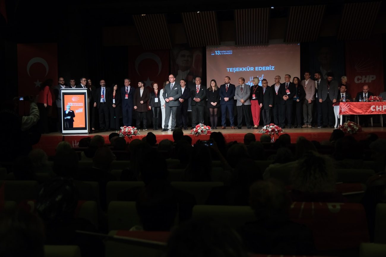 CHP YALOVA İL BAŞKANLIĞI SEÇİMLERİ TAMAMLANDI
