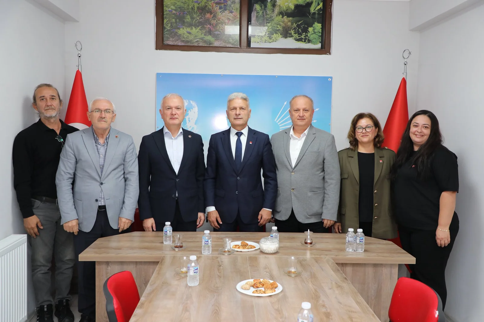 CHP ALTINOVA ÖRGÜTÜNE ZİYARET YAPILDI