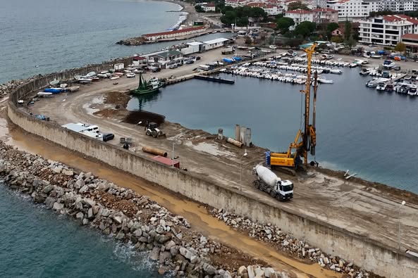 ARMUTLU BALIKÇI BARINAĞINDA ÇALIŞMALAR DEVAM EDİYOR