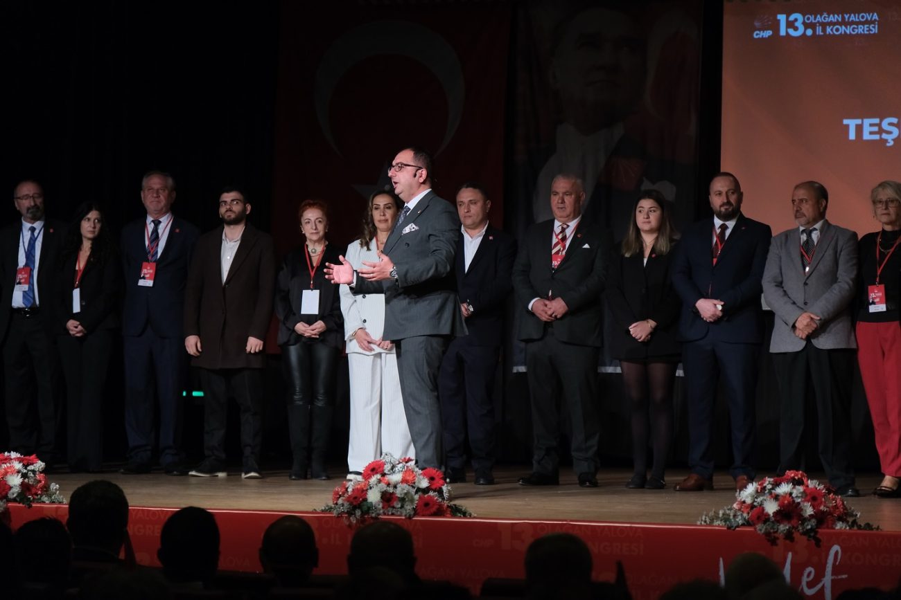 CHP YALOVA İL BAŞKANLIĞI SEÇİMLERİ TAMAMLANDI