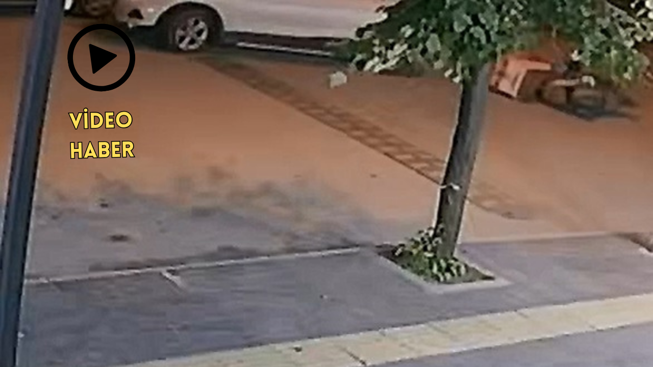 YALOVA’DA OTOMOBİL İLE MOTOSİKLET ÇARPIŞTI.. İŞTE KAZA ANI!