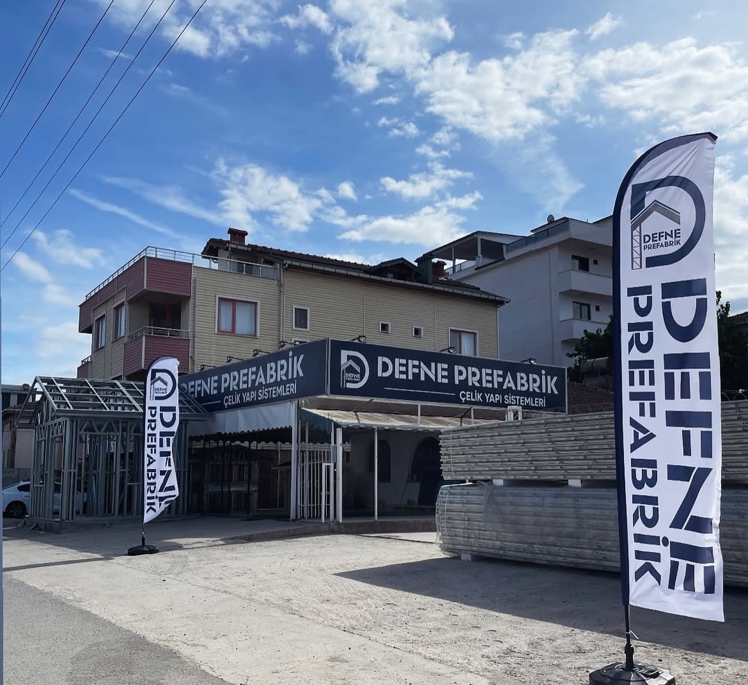 DEFNE ÇELİK YAPI HİZMETE GİRDİ