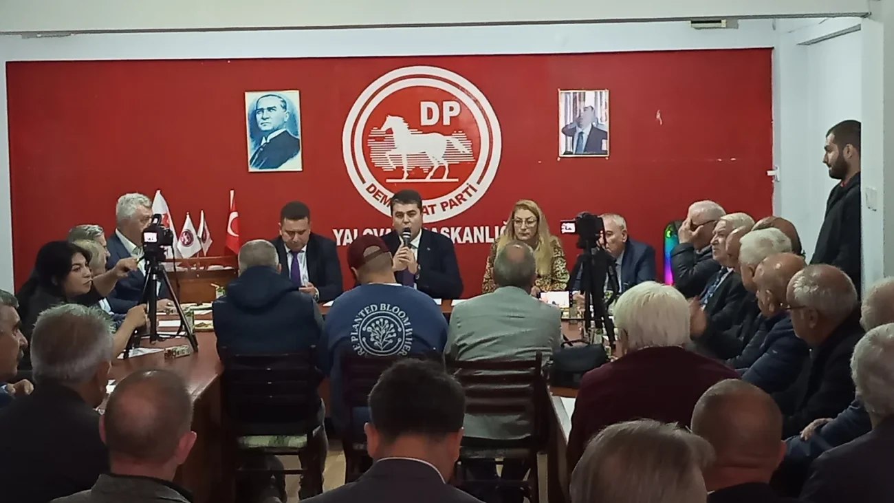 DP GENEL BAŞKANI UYSAL YALOVA'DA