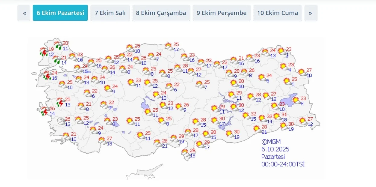 YALOVA'YI YAĞIŞLI HAVA BEKLİYOR!