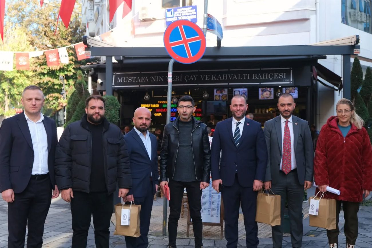 BAŞKAN ADAYI İLHAN'DAN FATİH CADDESİ'NE ZİYARET