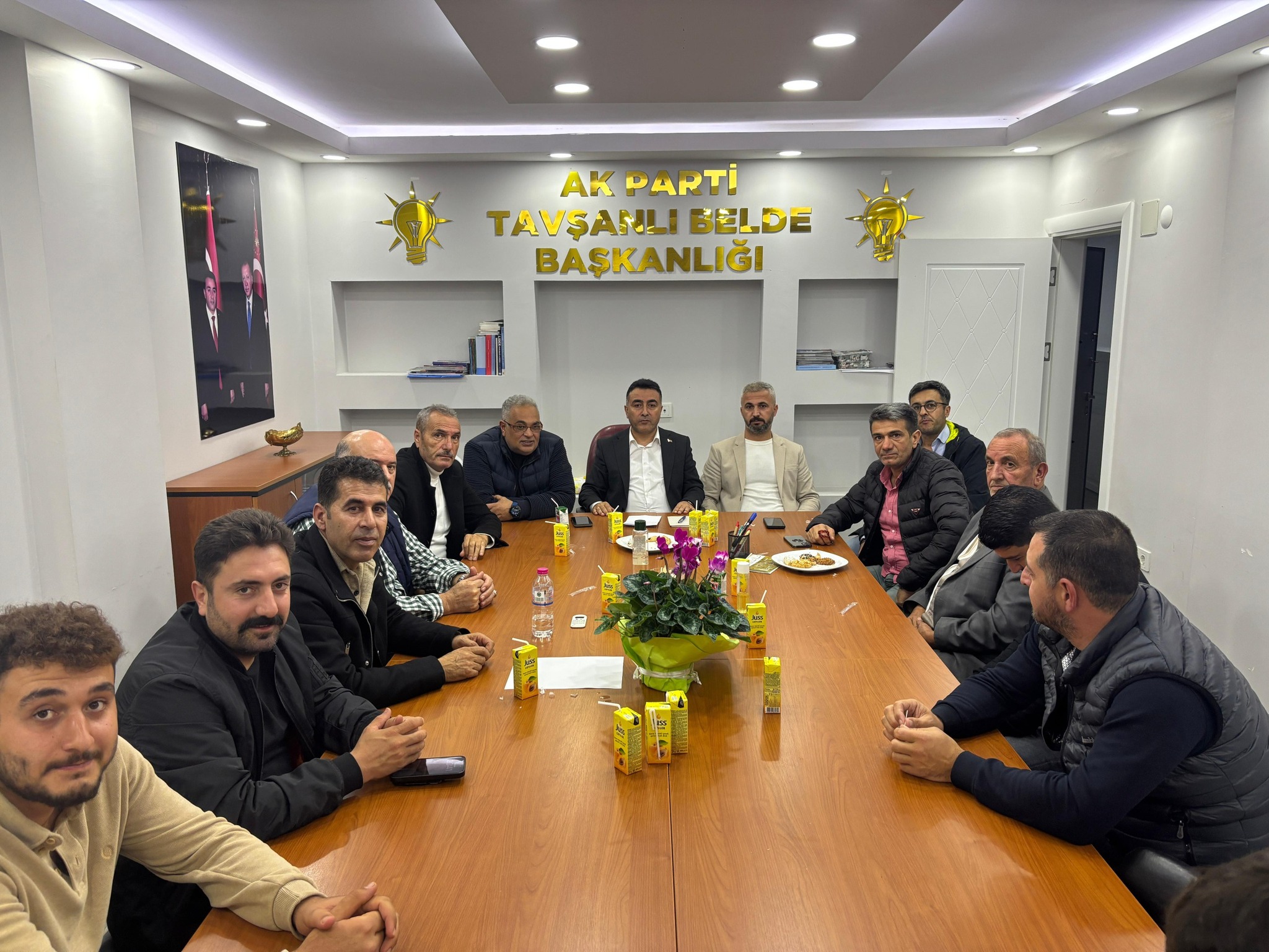 AK PARTİ TAVŞANLI TEŞKİLATINDA BİRLİK VE BERABERLİK MESAJI