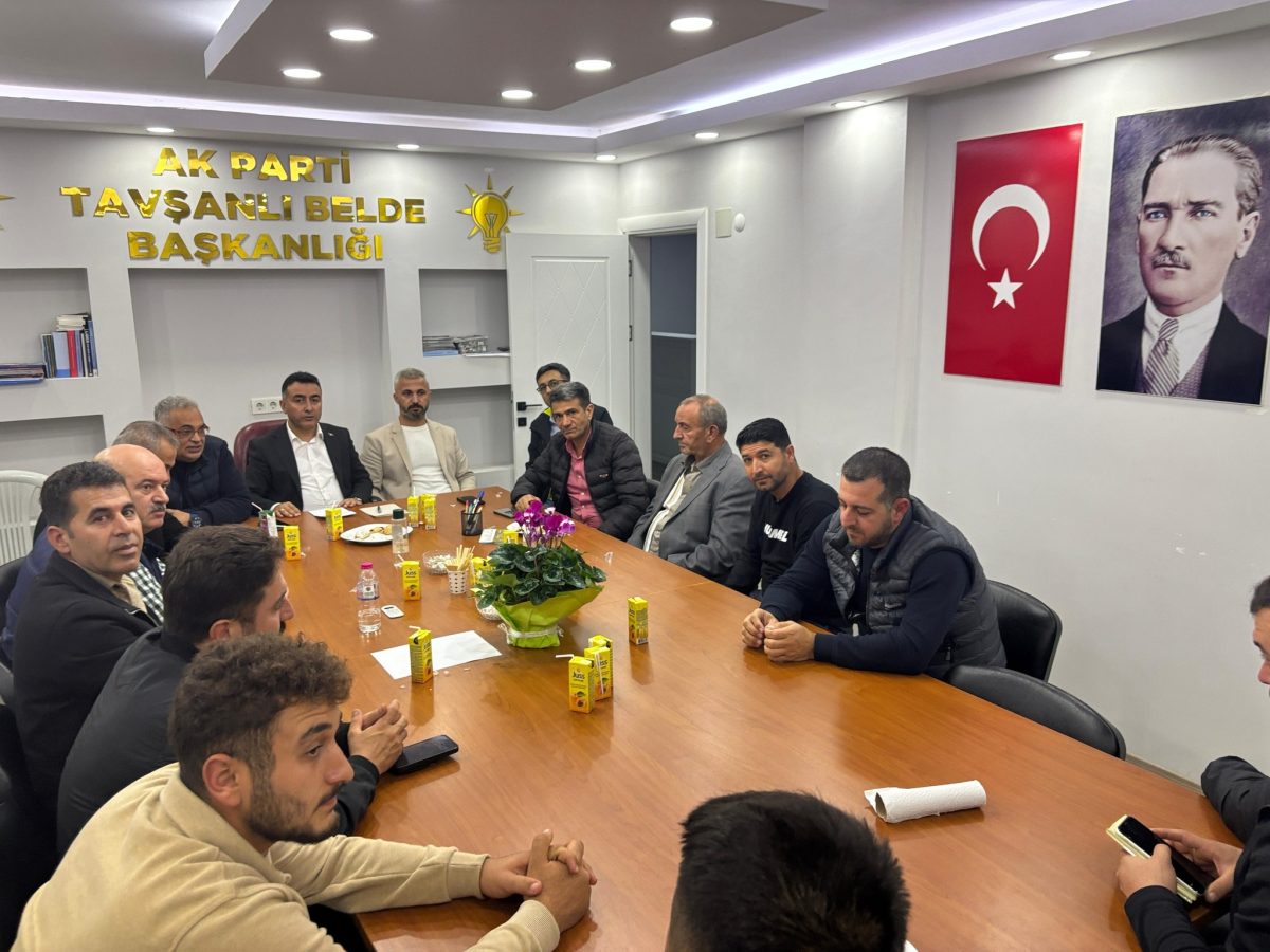 AK PARTİ TAVŞANLI TEŞKİLATINDA BİRLİK VE BERABERLİK MESAJI
