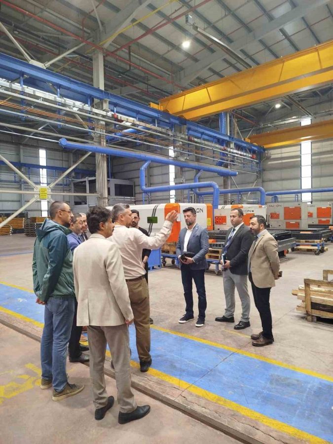 SANTEK HEYETİNDEN YALOVA OSB’DE İNCELEME 1 SANTEK HEYETİNDEN YALOVA OSB’DE İNCELEME