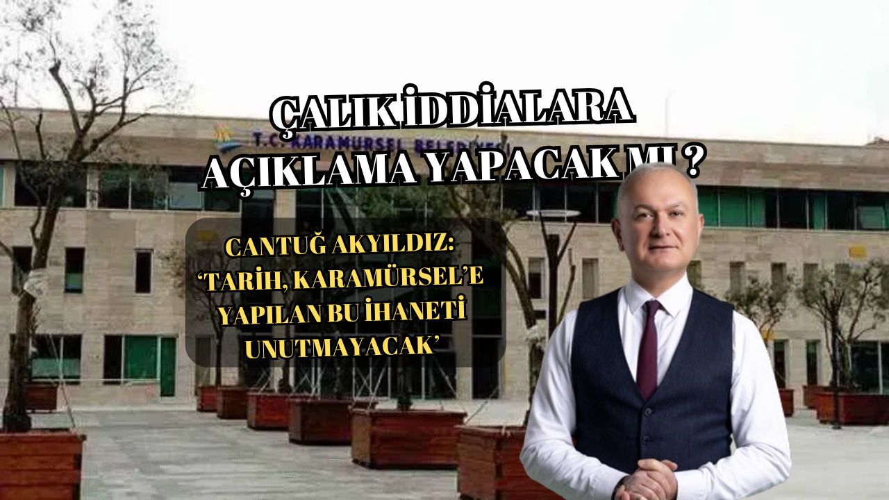 KARAMÜRSEL’DE İMAR PLANI KRİZİ!.. İNŞAAT MÜHENDİSİ AKYILDIZ’DAN SERT TEPKİ!