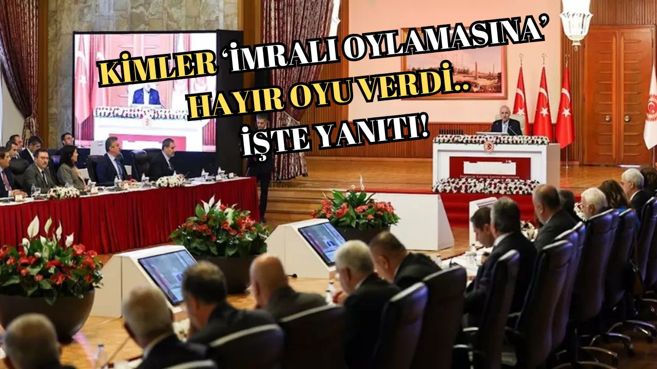 İMRALİ ZİYARETİ İÇİN KRİTİK OYLAMA!