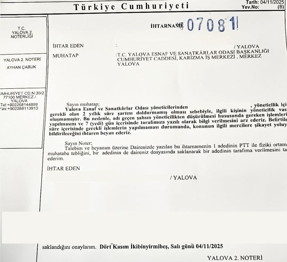 YESO’da Yönetici Skandalı: Görevden Alma Yapılmadı 3 YESO’da Yönetici Skandalı: Görevden Alma Yapılmadı