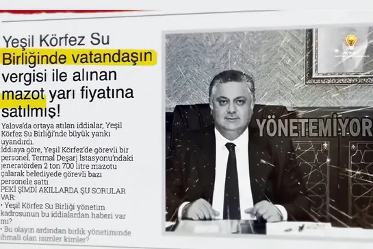 YALOVA'DA 2 TON 700 LİTRE MAZOT SKANDALI SÜRÜYOR! 2 YALOVA'DA 2 TON 700 LİTRE MAZOT SKANDALI SÜRÜYOR!