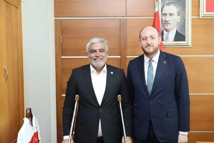 ERKOÇ’TAN, BÜYÜKGÜMÜŞ’E ANLAMLI ZİYARET