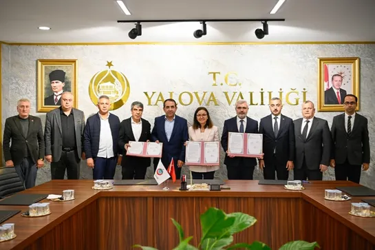 ARMUTLU’YA 16 DERSLİK YENİ OKUL PROTOKOLÜ İMZALANDI