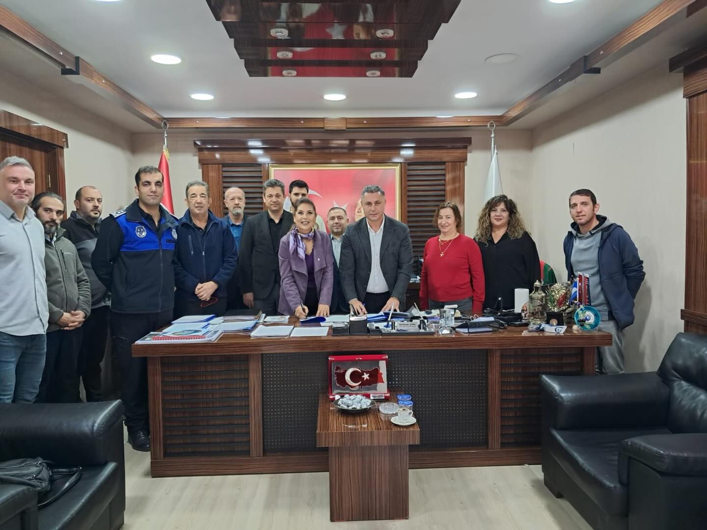 KAYTAZDERE BELEDİYESİ’NDE 2026 TOPLU İŞ SÖZLEŞMESİ İMZALANDI