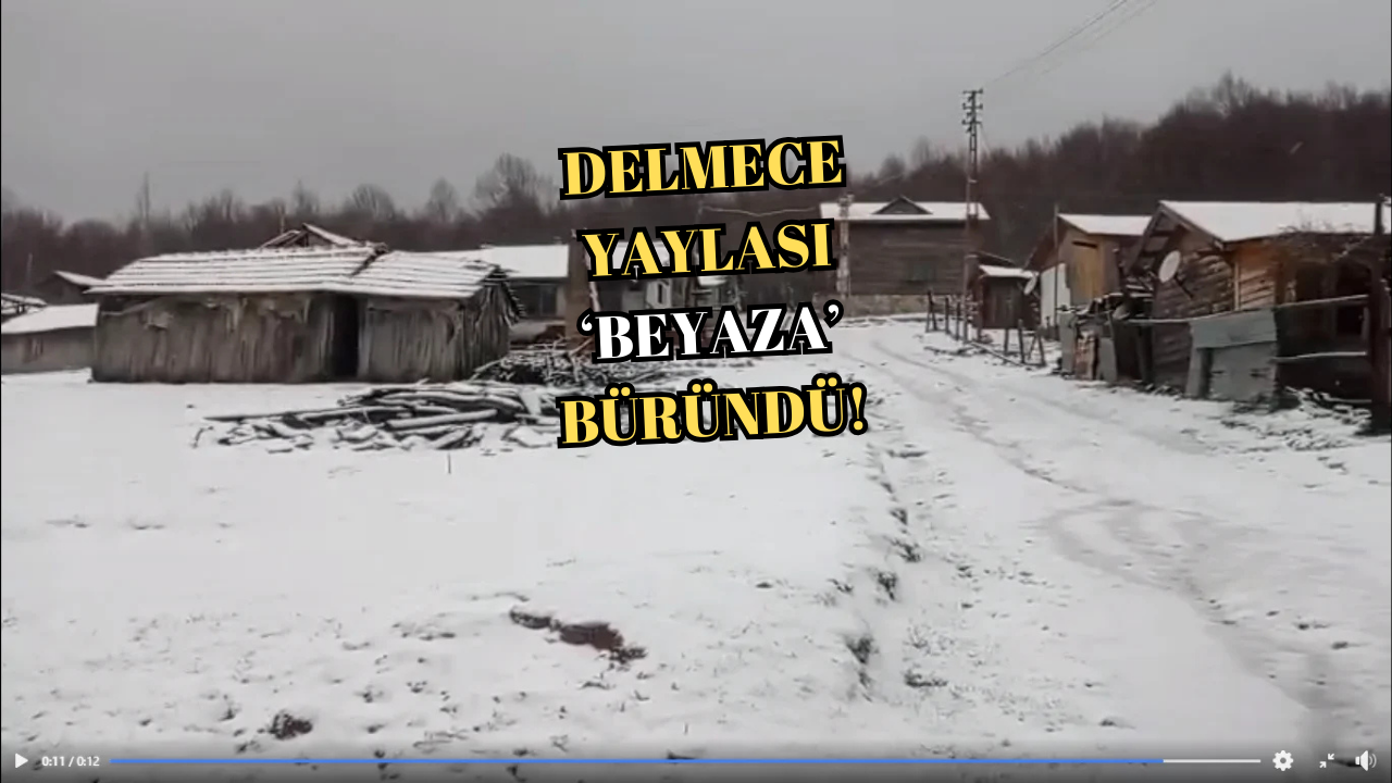 YALOVA’DA KIŞ KENDİNİ GÖSTERDİ!