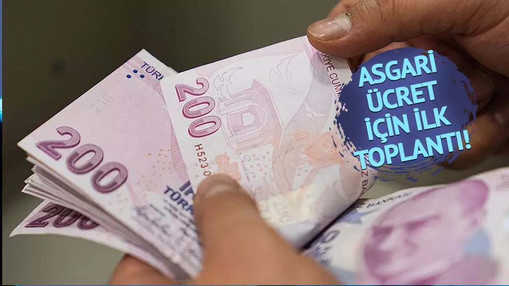 ASGARİ ÜCRET İÇİN GERİ SAYIM BAŞLADI!