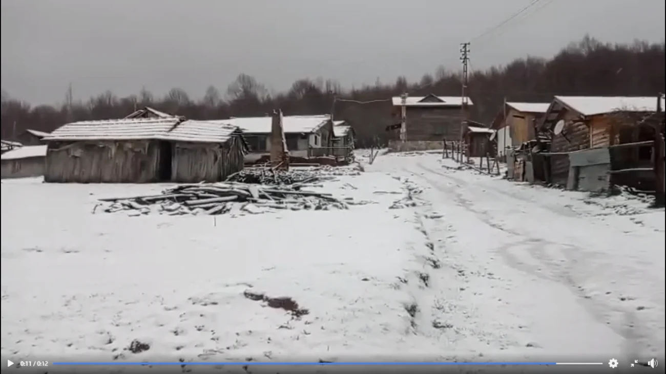 YALOVA’DA KIŞ KENDİNİ GÖSTERDİ!