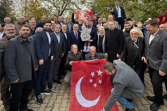 SAADET PARTİSİ GENEL BAŞKANI ARIKAN’DAN, ARMUTLU ZİYARETİ